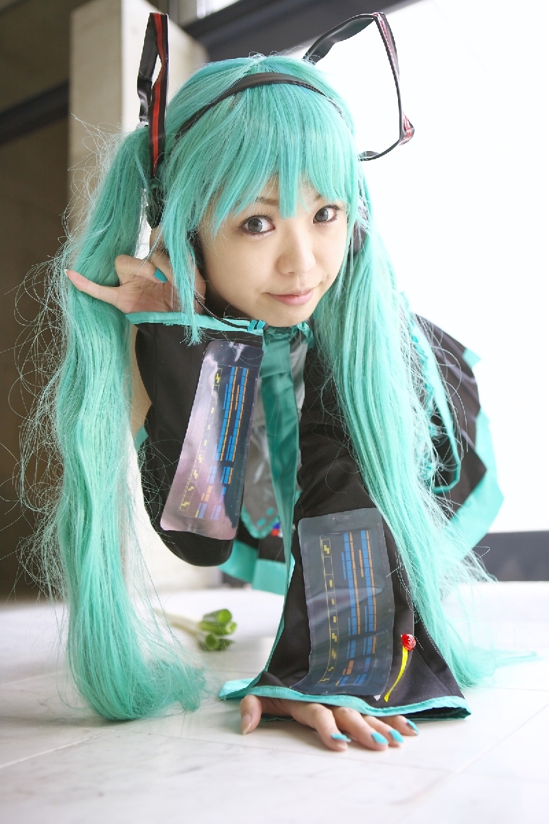[Cosplay]  Vocaloid - Sexy Hatsune Miku